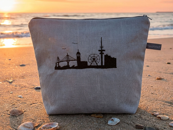 Hamburg Skyline - Vollstick Stickdatei